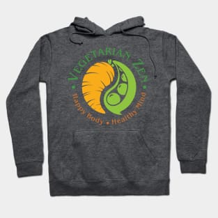 Vegetarian Zen Logo Hoodie